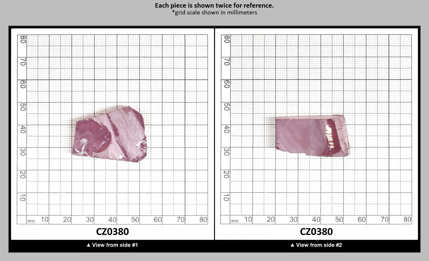 Royal Diamond Cubic Zirconia Faceting Rough for Gem Cutting - Various Sizes : CZ0380