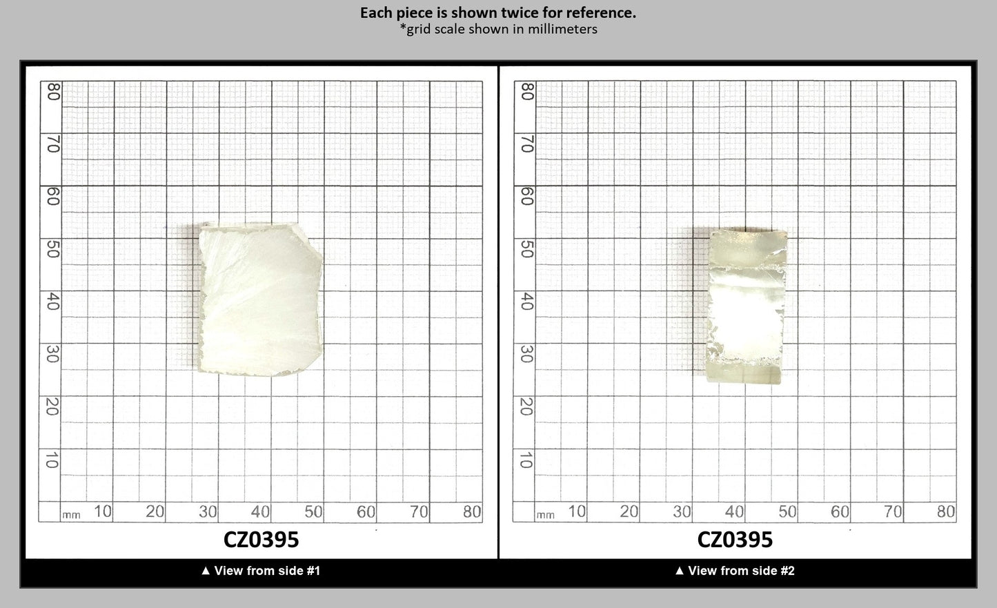 Lime Diamond Cubic Zirconia Faceting Rough for Gem Cutting - Various Sizes : CZ0395
