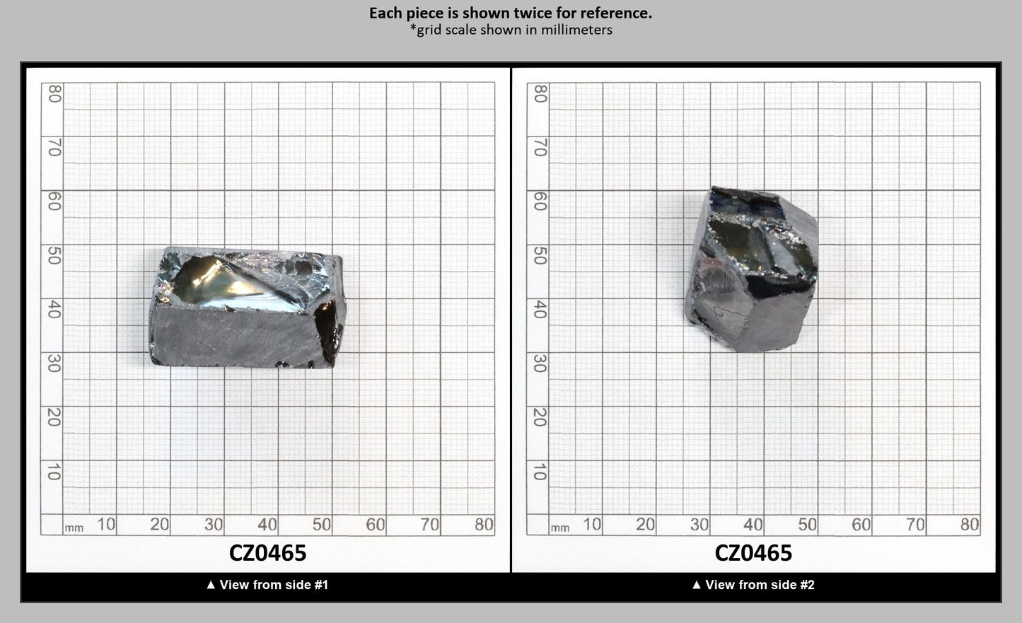 Rhodolite Cubic Zirconia Faceting Rough for Gem Cutting - Various Sizes : CZ0465