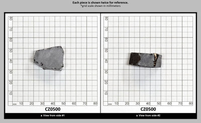 Rhodolite Cubic Zirconia Faceting Rough for Gem Cutting - Various Sizes : CZ0500