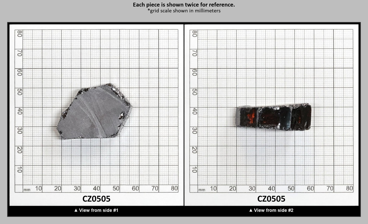 Rhodolite Cubic Zirconia Faceting Rough for Gem Cutting - Various Sizes : CZ0505