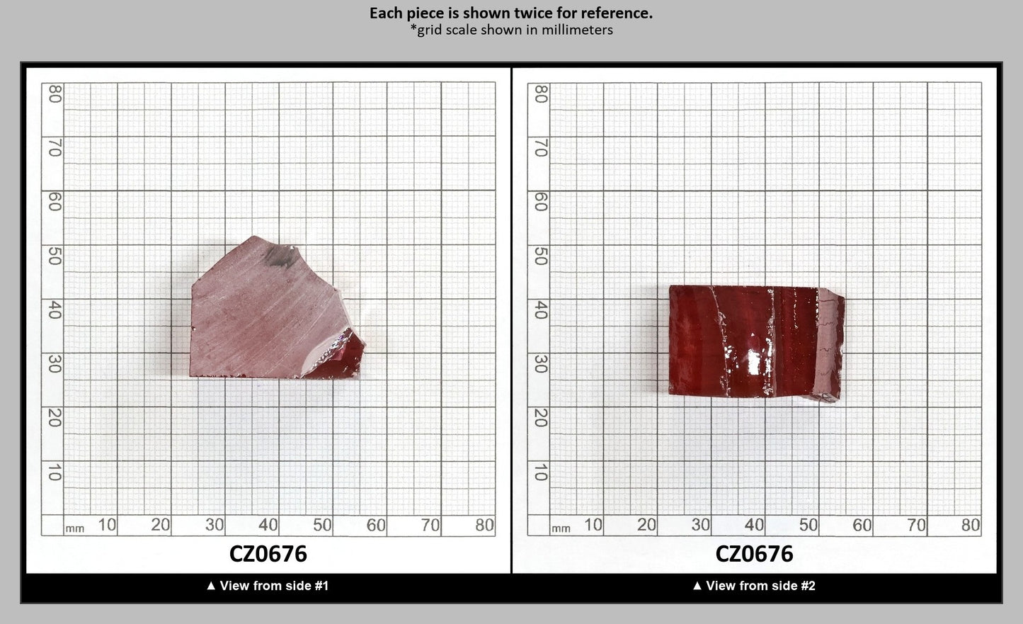 Mars Diamond Cubic Zirconia Faceting Rough for Gem Cutting - Various Sizes : CZ0676