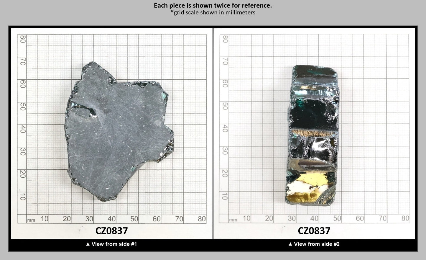 Teal Cubic Zirconia Faceting Rough for Gem Cutting - Various Sizes : CZ0837