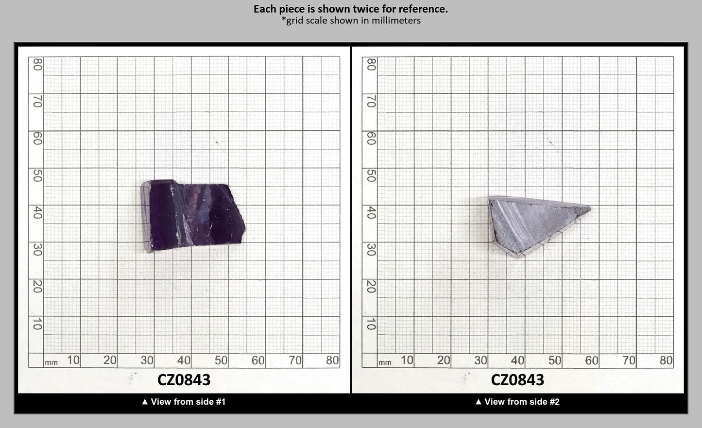 Dark Amethyst Cubic Zirconia Faceting Rough for Gem Cutting - Various Sizes : CZ0843