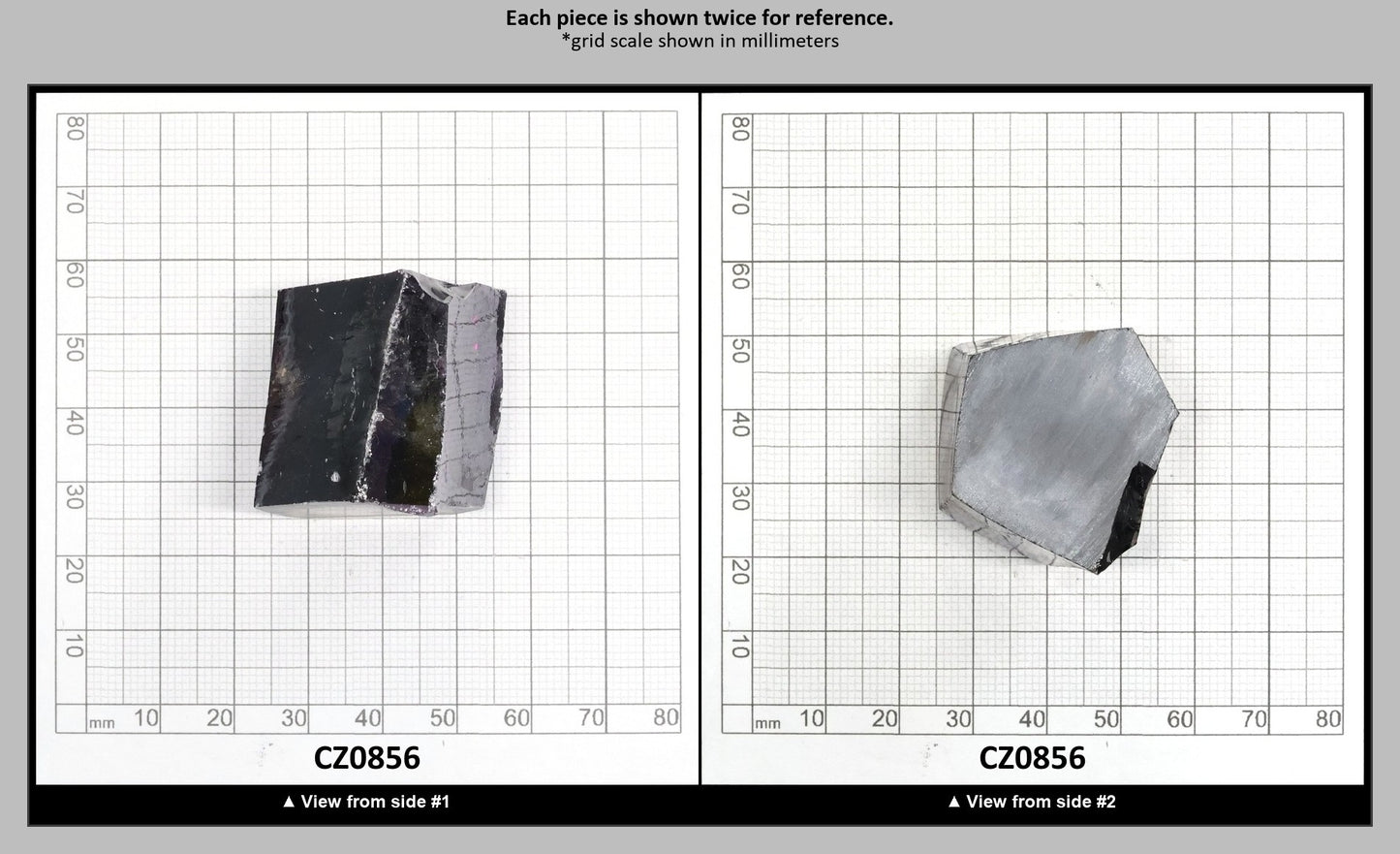 Dark Amethyst Cubic Zirconia Faceting Rough for Gem Cutting - Various Sizes : CZ0856