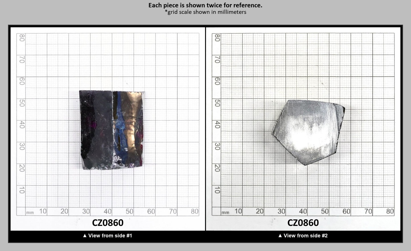 Dark Amethyst Cubic Zirconia Faceting Rough for Gem Cutting - Various Sizes : CZ0860