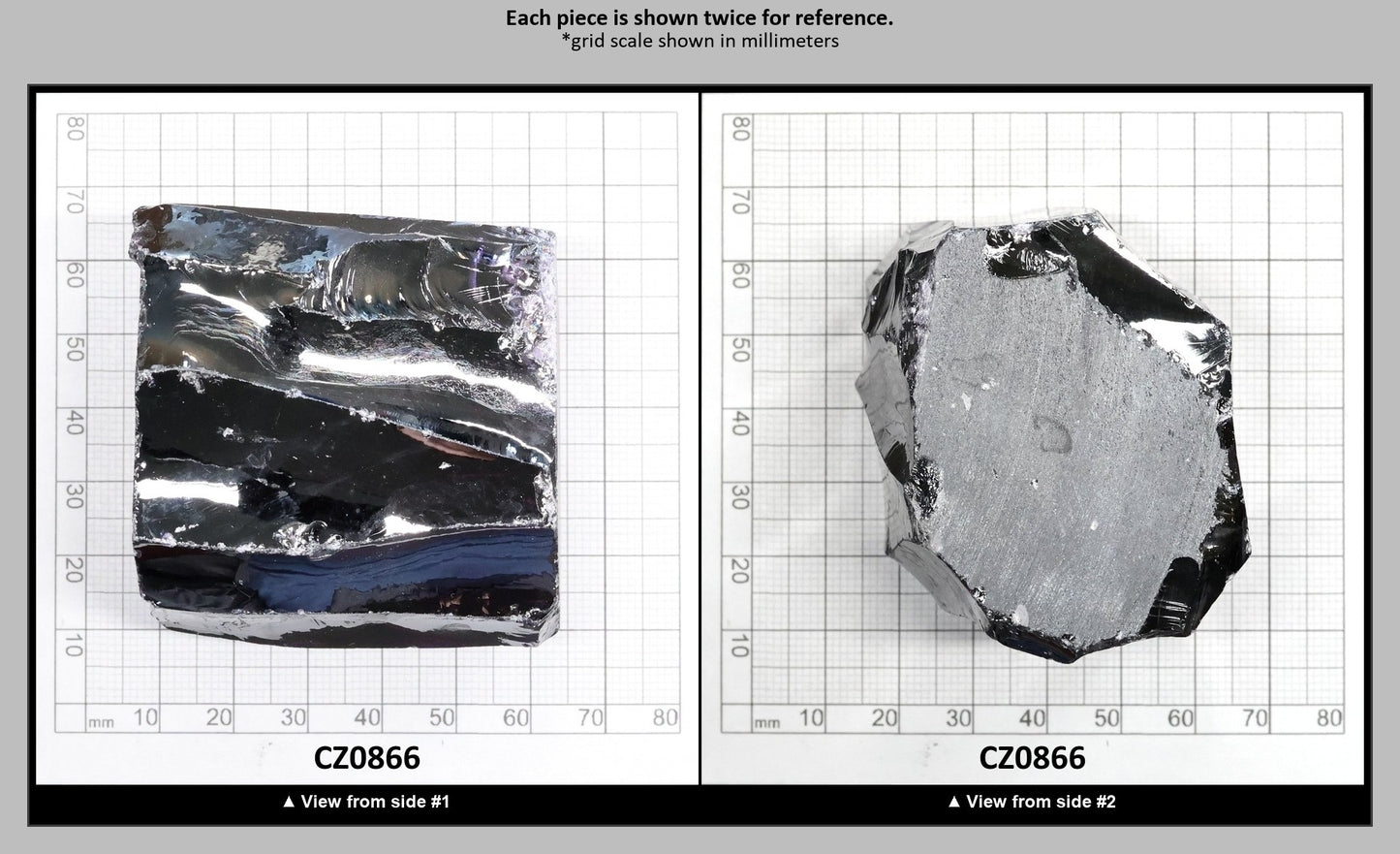 Dark Amethyst Cubic Zirconia Faceting Rough for Gem Cutting - Various Sizes : CZ0866