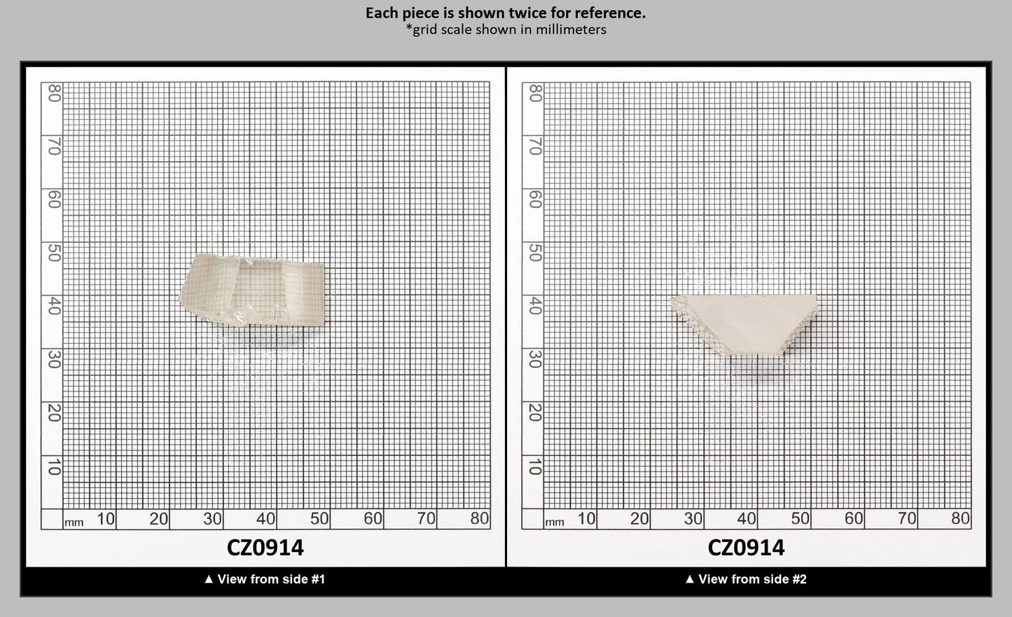 Light Peach Diamond Cubic Zirconia Faceting Rough for Gem Cutting - Various Sizes : CZ0914