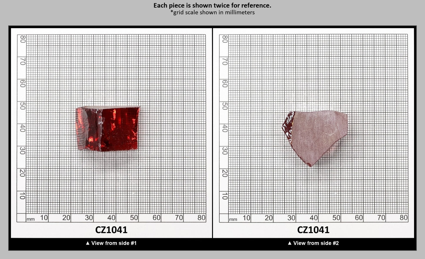 Orange Cubic Zirconia Faceting Rough for Gem Cutting - Various Sizes : CZ1041