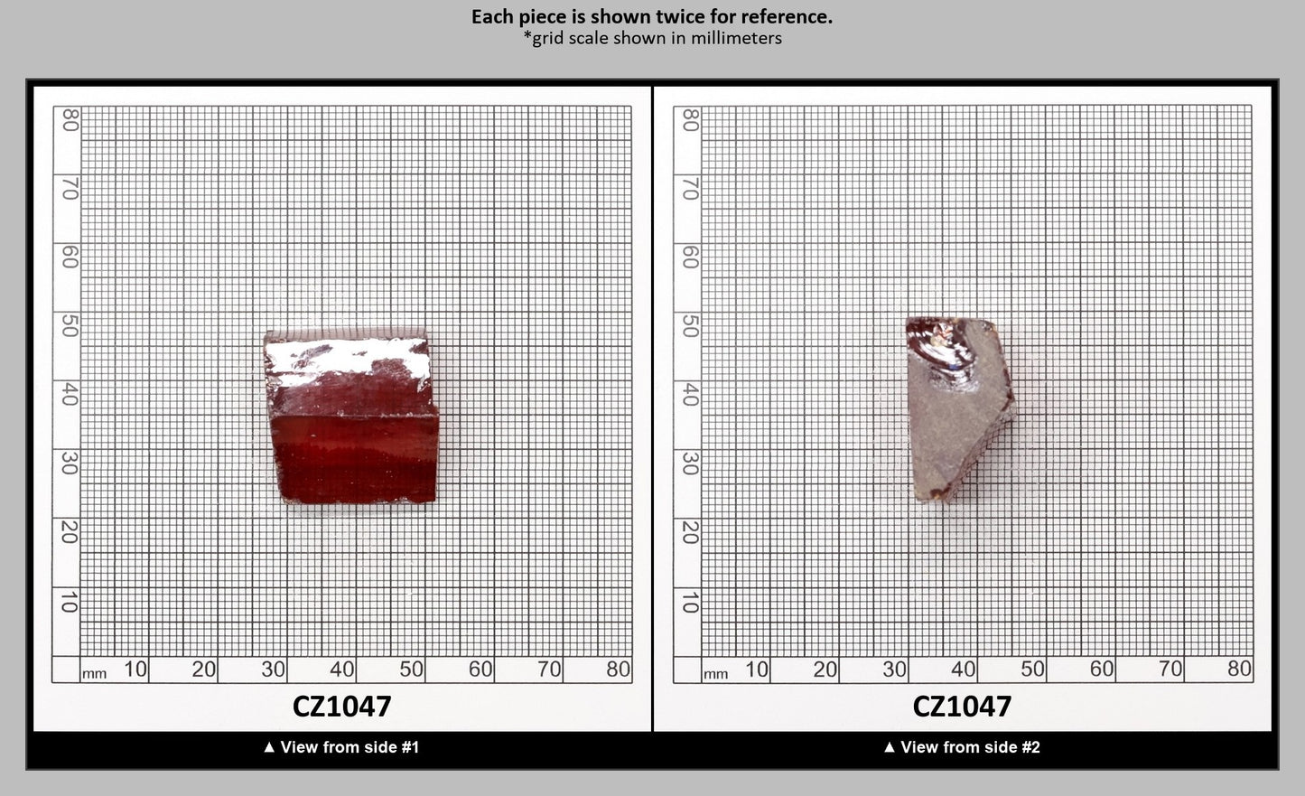 Orange Cubic Zirconia Faceting Rough for Gem Cutting - Various Sizes : CZ1047