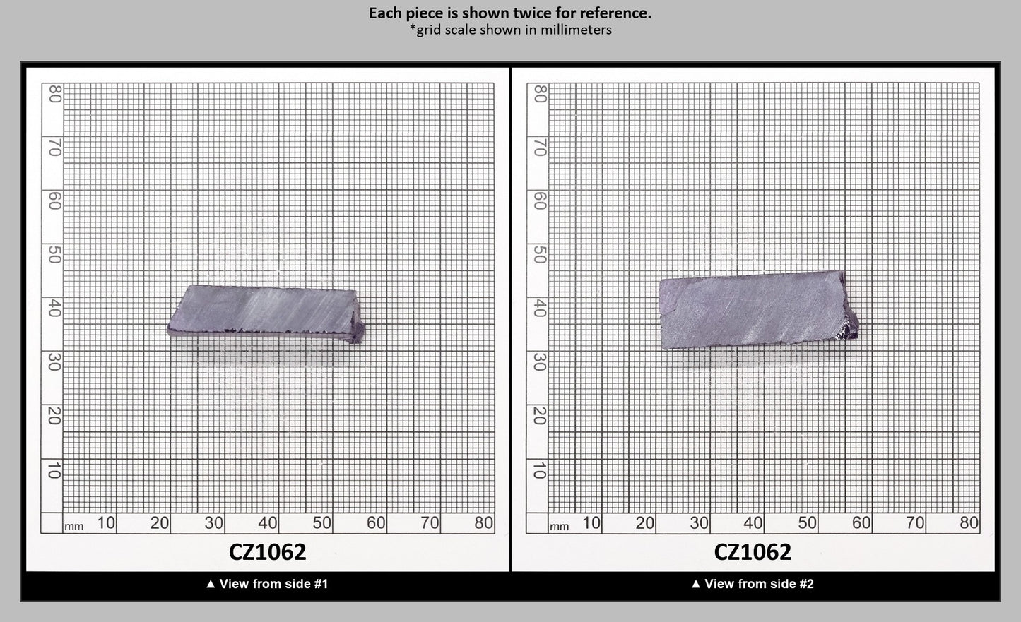 Violet Cubic Zirconia Faceting Rough for Gem Cutting - Various Sizes : CZ1062