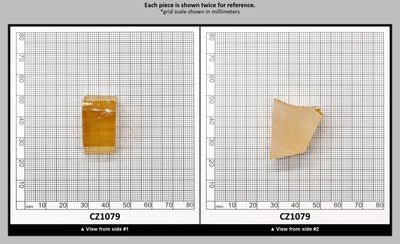 Yellow Cubic Zirconia Faceting Rough for Gem Cutting - Various Sizes : CZ1079