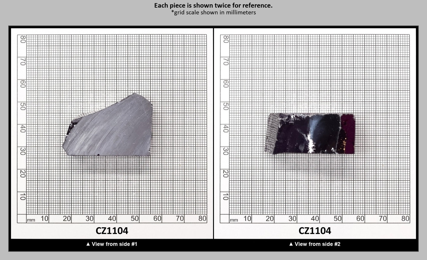 Amethyst Cubic Zirconia Faceting Rough for Gem Cutting - Various Sizes : CZ1104