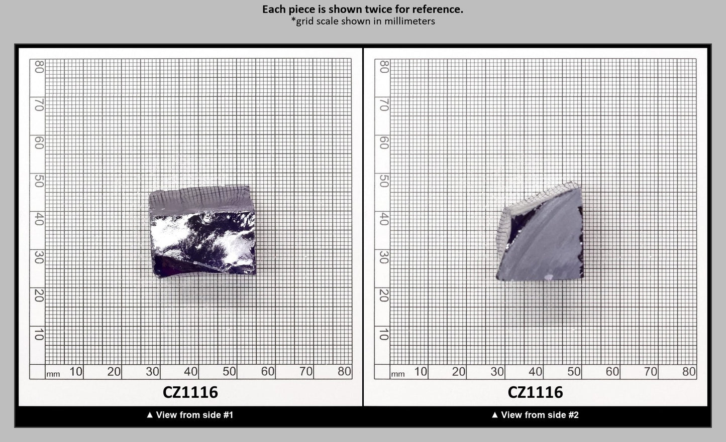 Violet Cubic Zirconia Faceting Rough for Gem Cutting - Various Sizes : CZ1116