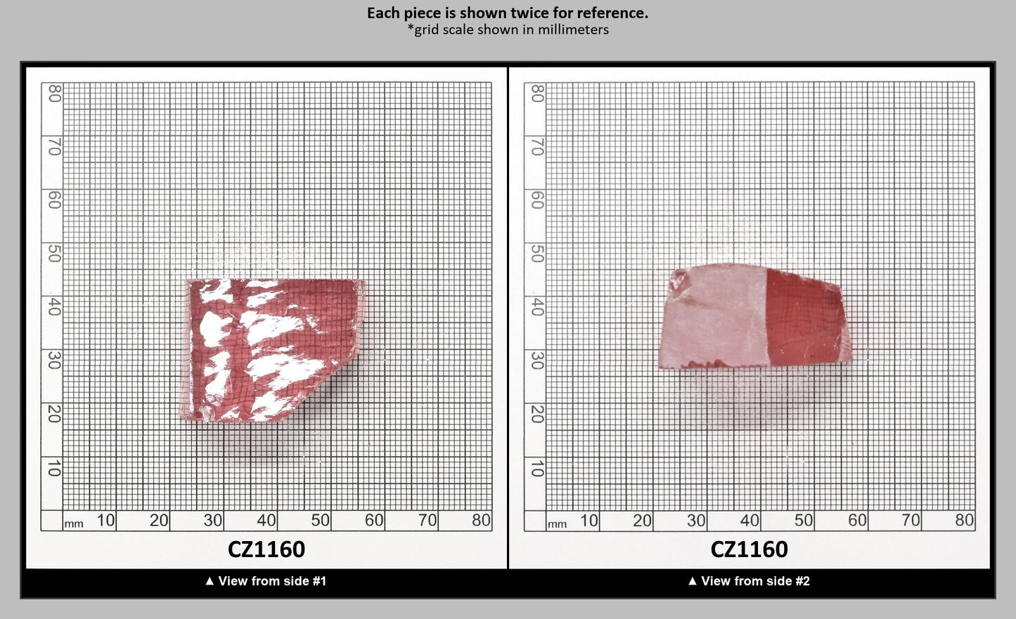 Pink Cubic Zirconia Faceting Rough for Gem Cutting - Various Sizes : CZ1160