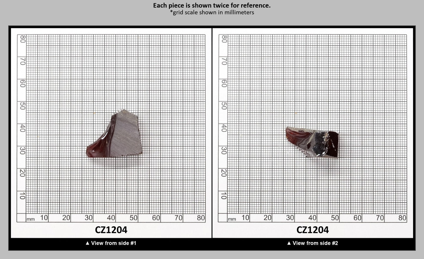 Dark Garnet Cubic Zirconia Faceting Rough for Gem Cutting - Various Sizes : CZ1204