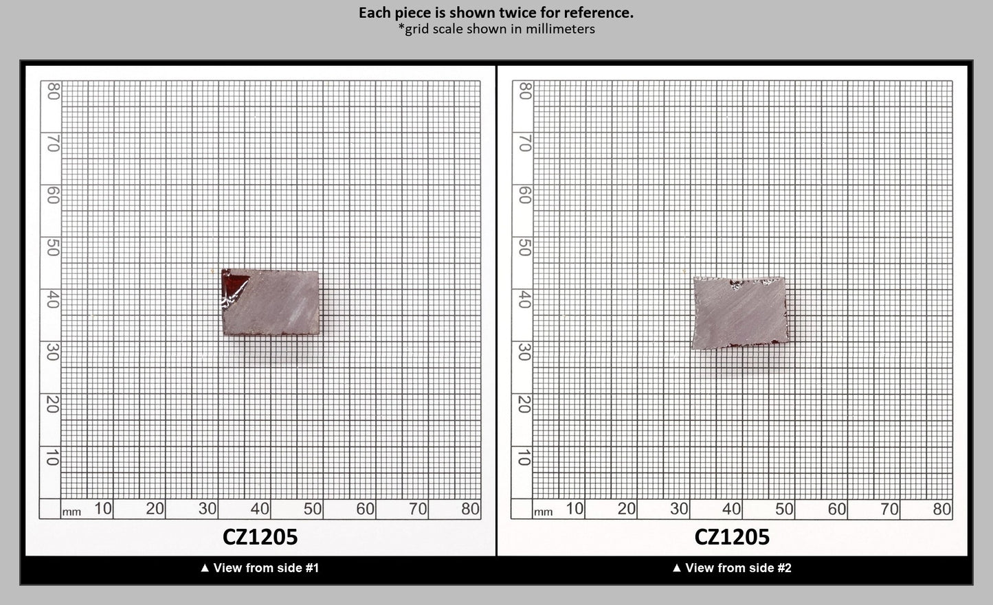 Dark Garnet Cubic Zirconia Faceting Rough for Gem Cutting - Various Sizes : CZ1205
