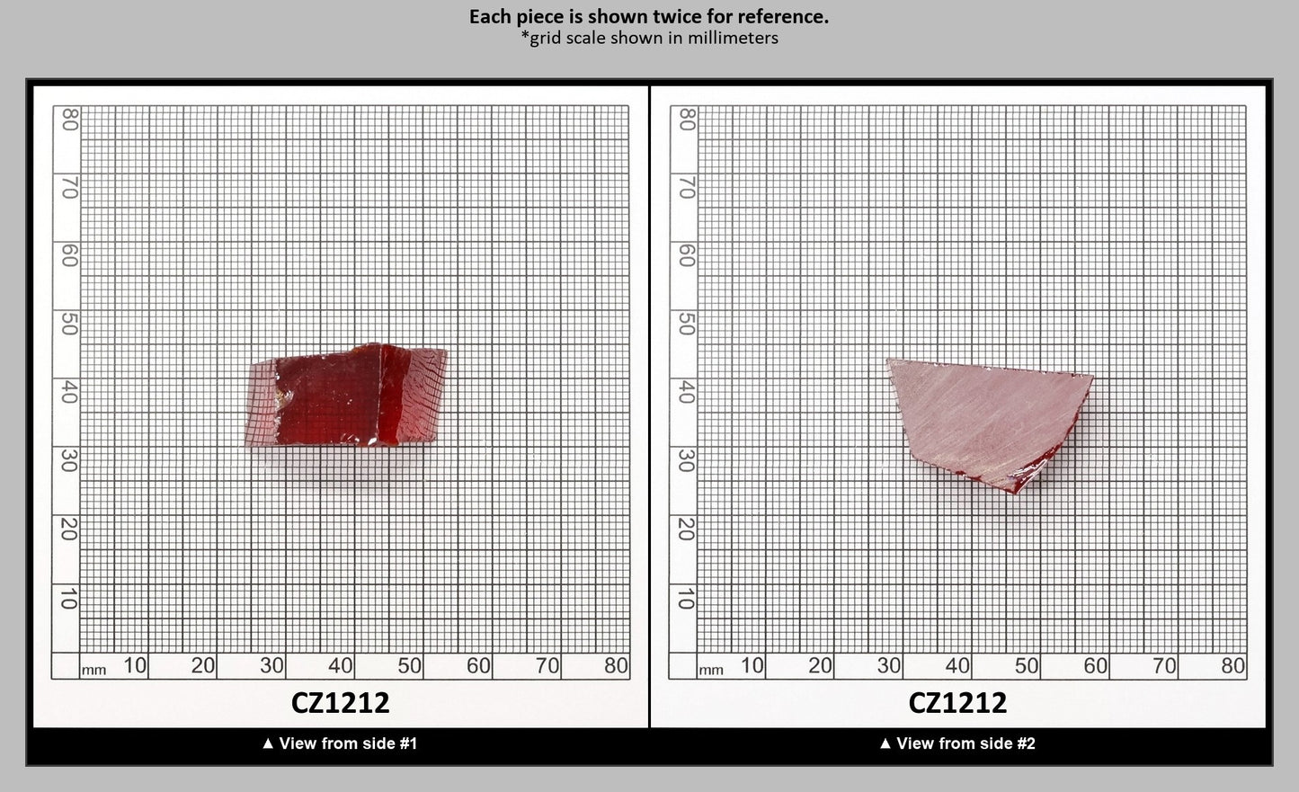 Orange Cubic Zirconia Faceting Rough for Gem Cutting - Various Sizes : CZ1212