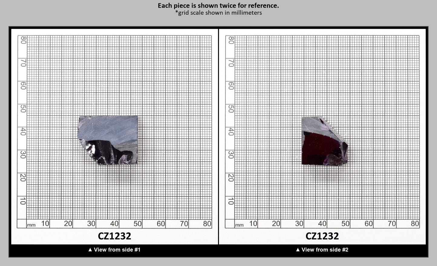 Dark Amethyst Cubic Zirconia Faceting Rough for Gem Cutting - Various Sizes : CZ1232