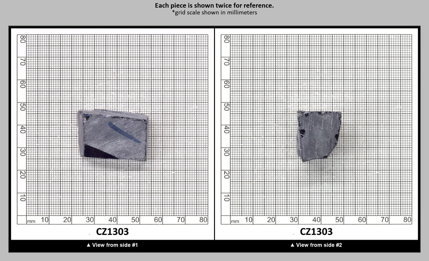 Tanzanite Cubic Zirconia Faceting Rough for Gem Cutting - Various Sizes : CZ1303