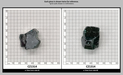 Emerald Cubic Zirconia Faceting Rough for Gem Cutting - Various Sizes : CZ1314