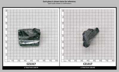 Emerald Cubic Zirconia Faceting Rough for Gem Cutting - Various Sizes : CZ1317