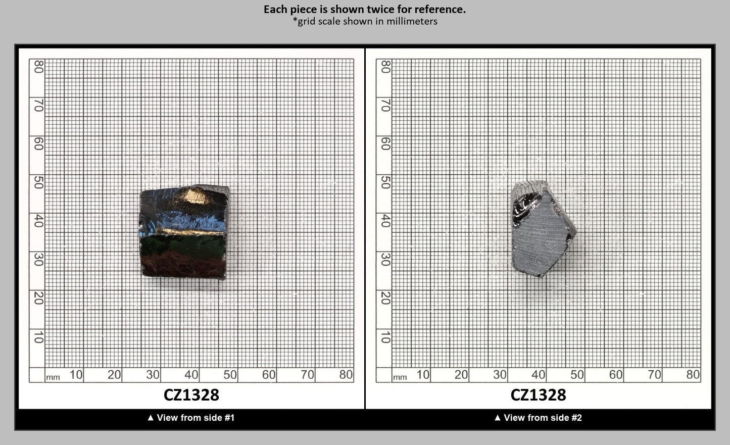 Brown Diamond Cubic Zirconia Faceting Rough for Gem Cutting - Various Sizes : CZ1328