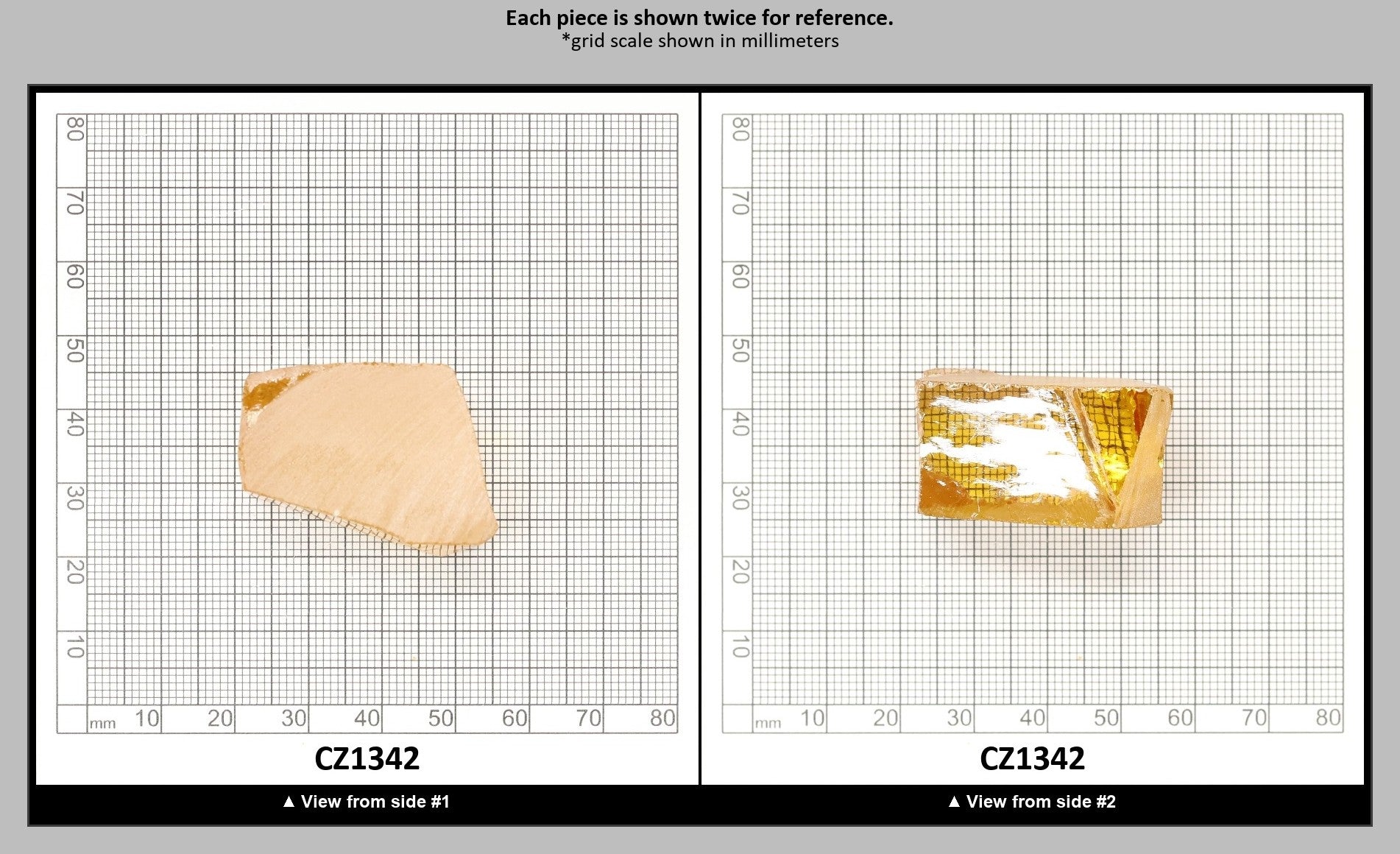 Golden Yellow Cubic Zirconia Faceting Rough for Gem Cutting - Various Sizes : CZ1342