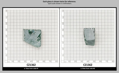 Emerald Cubic Zirconia Faceting Rough for Gem Cutting - Various Sizes : CZ1362