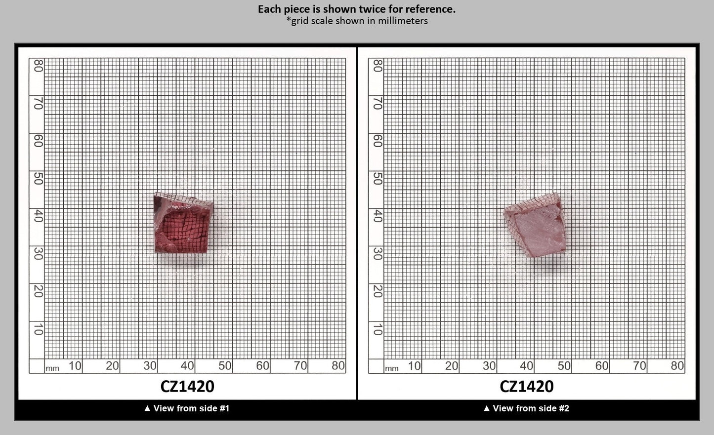 Mars Diamond Cubic Zirconia Faceting Rough for Gem Cutting - Various Sizes : CZ1420