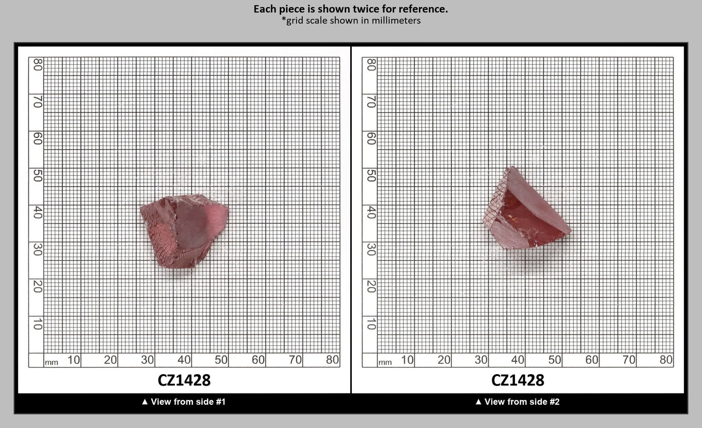 Mars Diamond Cubic Zirconia Faceting Rough for Gem Cutting - Various Sizes : CZ1428