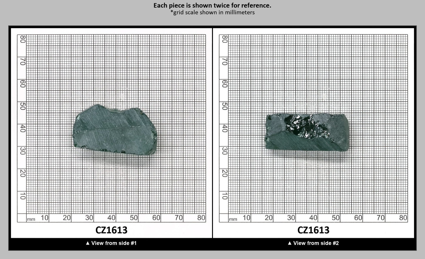 Emerald Cubic Zirconia Faceting Rough for Gem Cutting - Various Sizes : CZ1613