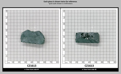 Emerald Cubic Zirconia Faceting Rough for Gem Cutting - Various Sizes : CZ1613