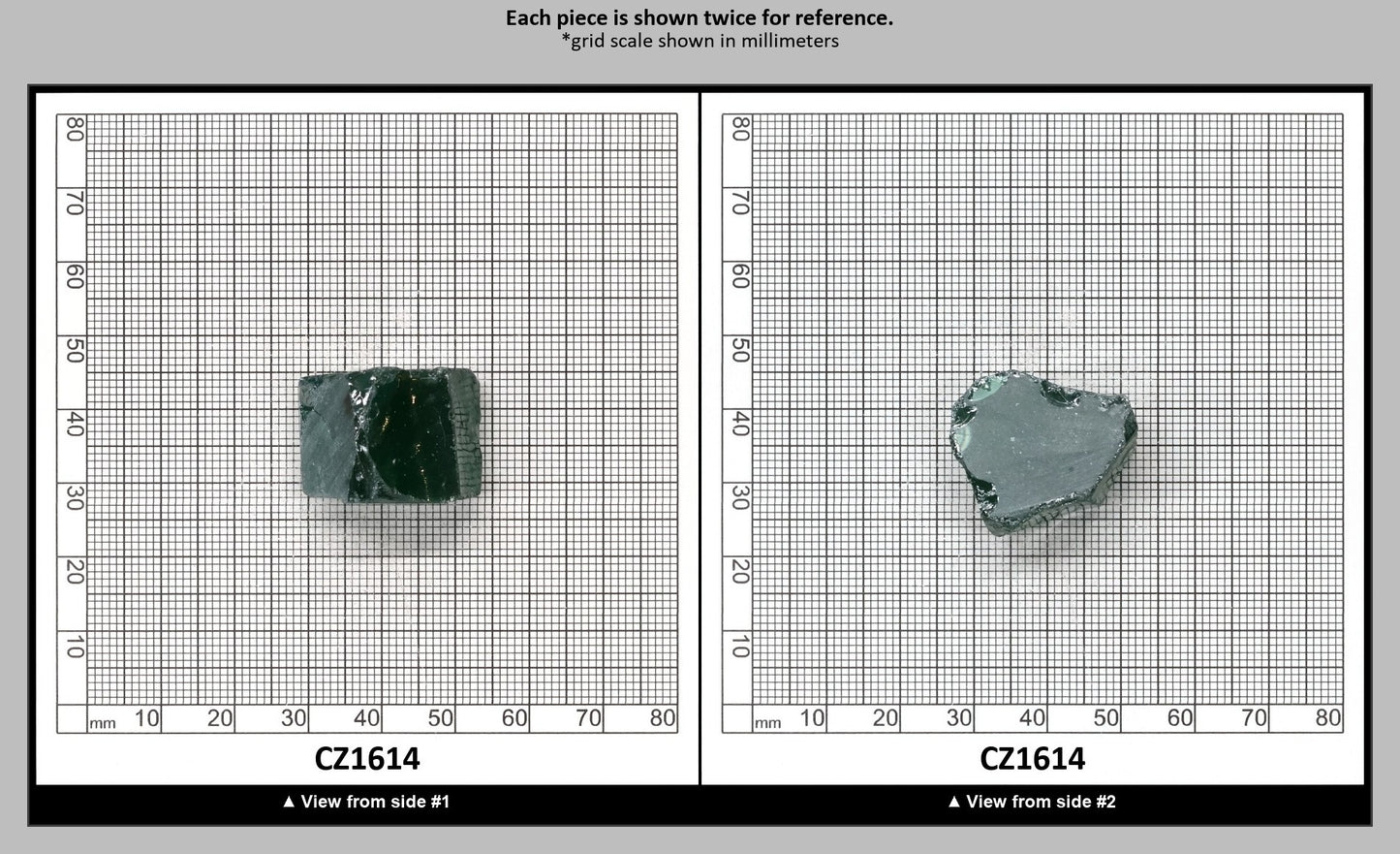Emerald Cubic Zirconia Faceting Rough for Gem Cutting - Various Sizes : CZ1614