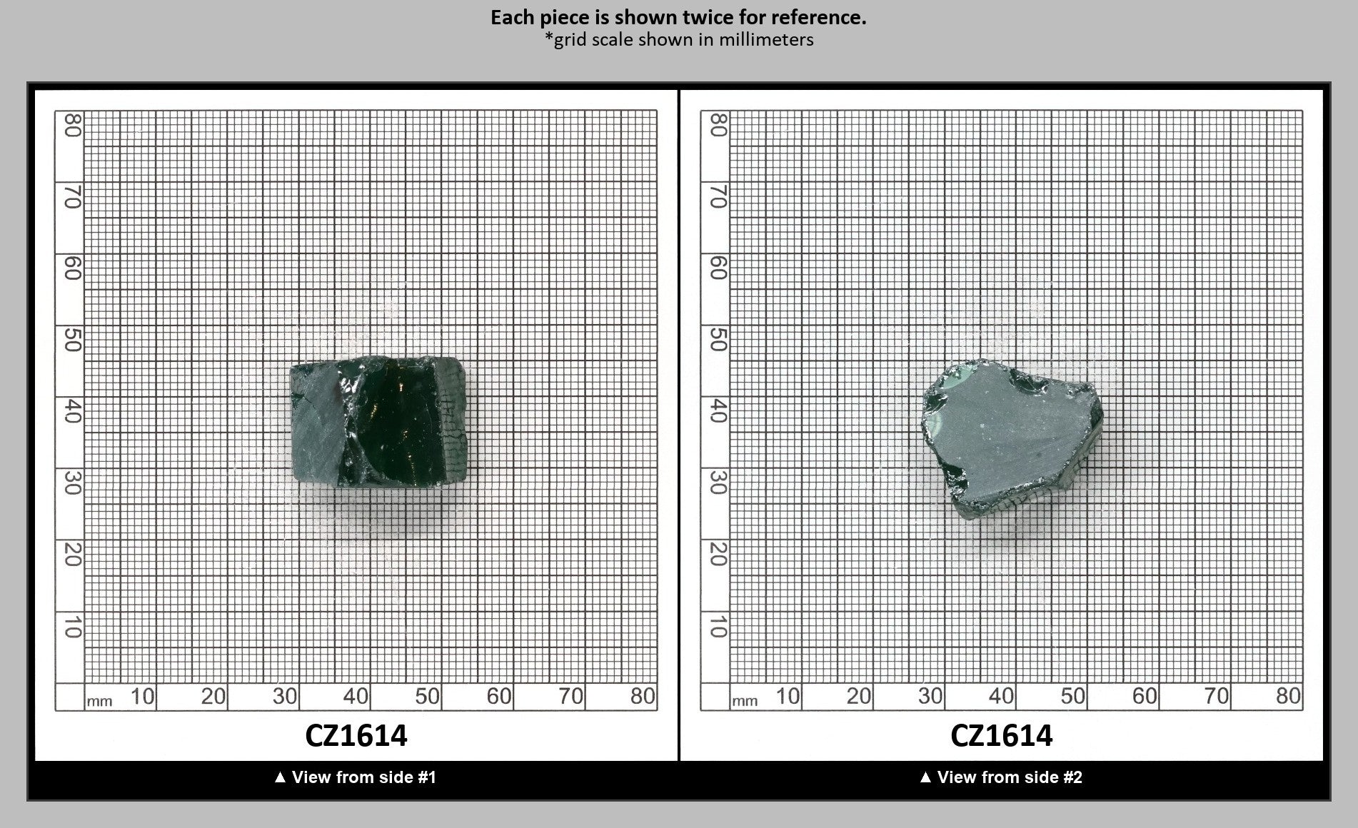 Emerald Cubic Zirconia Faceting Rough for Gem Cutting - Various Sizes : CZ1614