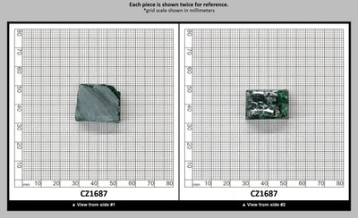 Emerald Cubic Zirconia Faceting Rough for Gem Cutting - Various Sizes : CZ1687