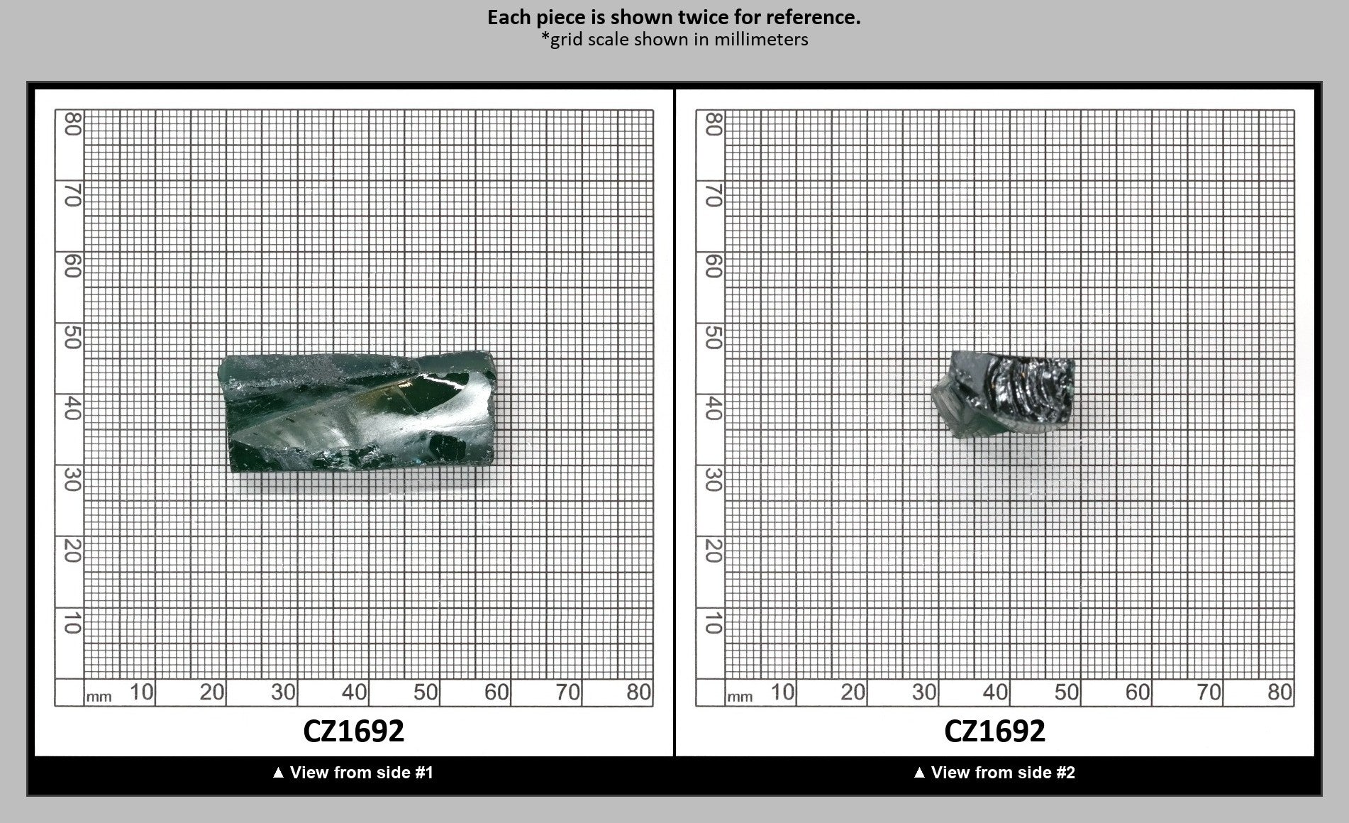 Emerald Cubic Zirconia Faceting Rough for Gem Cutting - Various Sizes : CZ1692