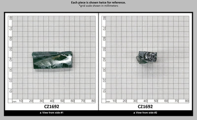Emerald Cubic Zirconia Faceting Rough for Gem Cutting - Various Sizes : CZ1692