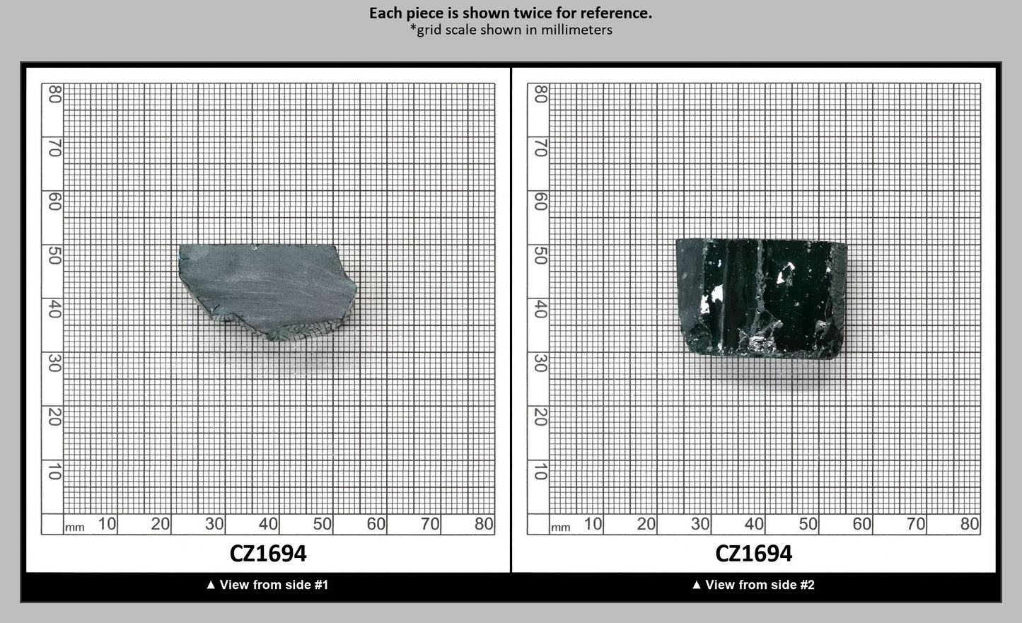 Emerald Cubic Zirconia Faceting Rough for Gem Cutting - Various Sizes : CZ1694