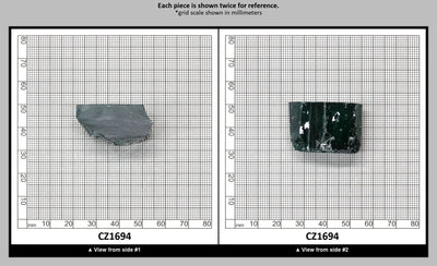 Emerald Cubic Zirconia Faceting Rough for Gem Cutting - Various Sizes : CZ1694