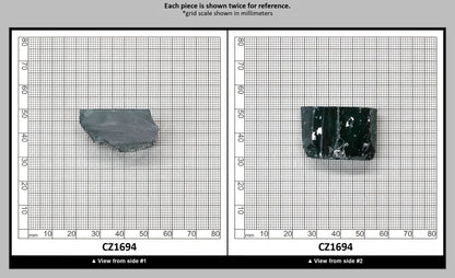 Emerald Cubic Zirconia Faceting Rough for Gem Cutting - Various Sizes : CZ1694