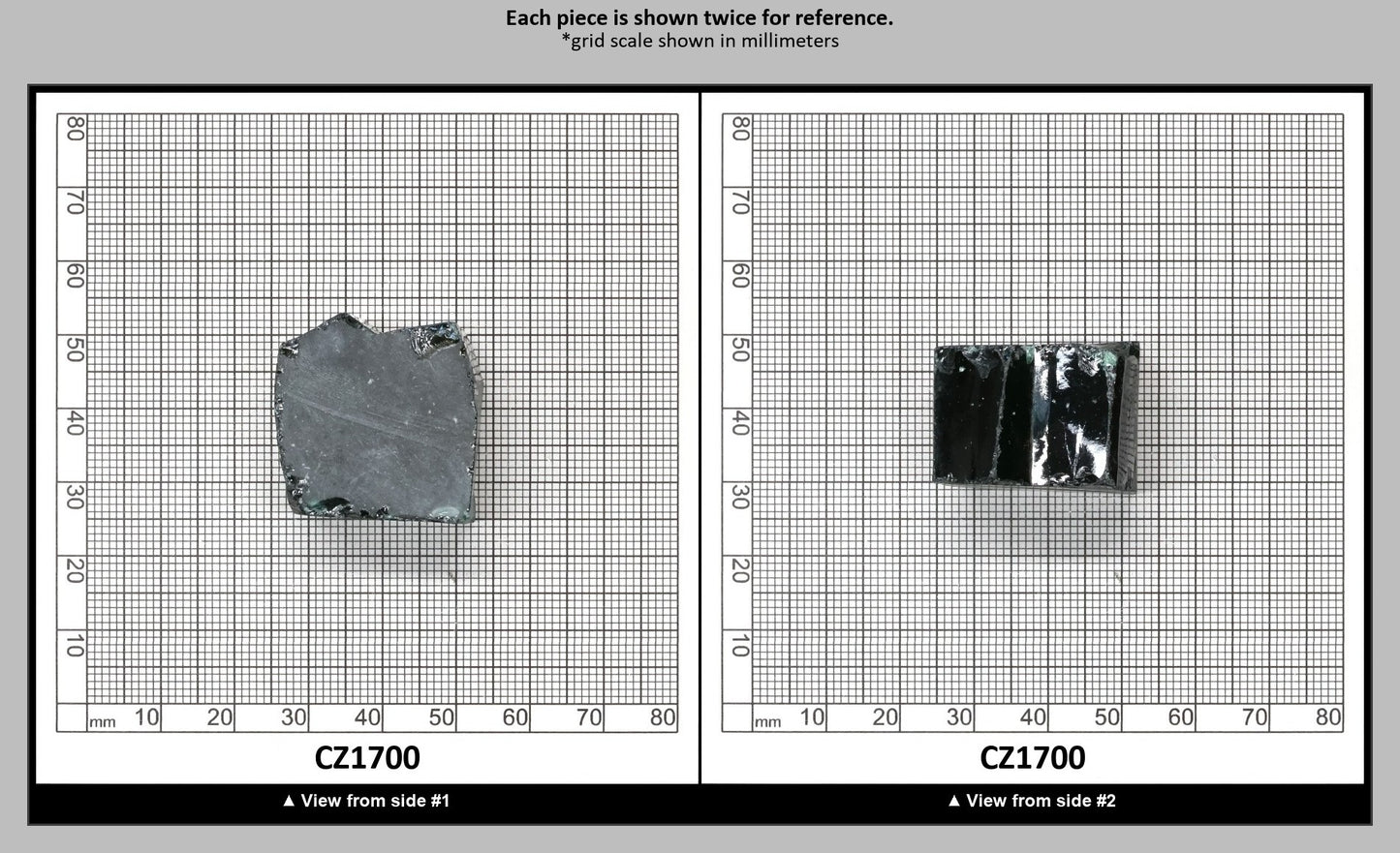 Emerald Cubic Zirconia Faceting Rough for Gem Cutting - Various Sizes : CZ1700