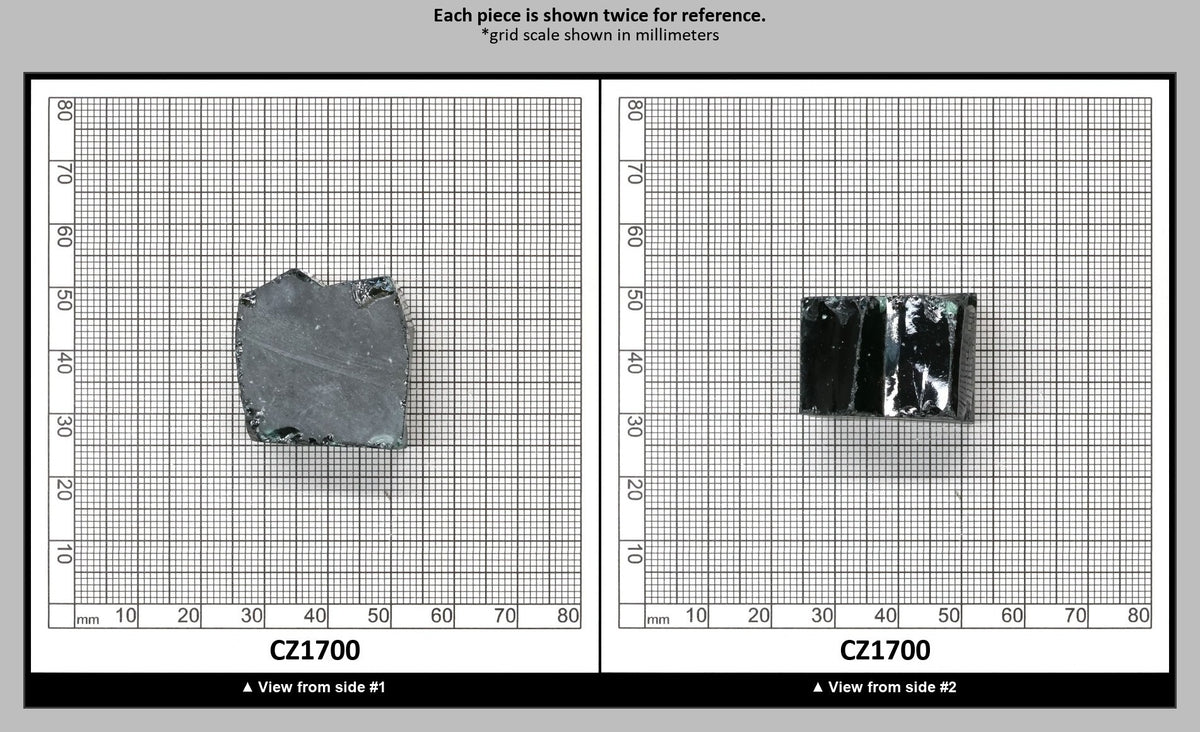Emerald Cubic Zirconia Faceting Rough for Gem Cutting - Various Sizes : CZ1700
