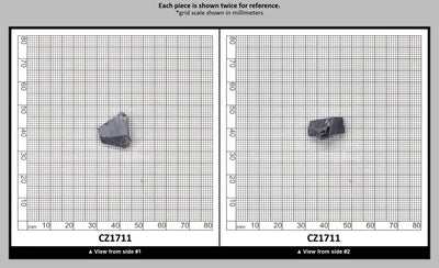 Ocean Grey Diamond Cubic Zirconia Faceting Rough for Gem Cutting - Various Sizes : CZ1711