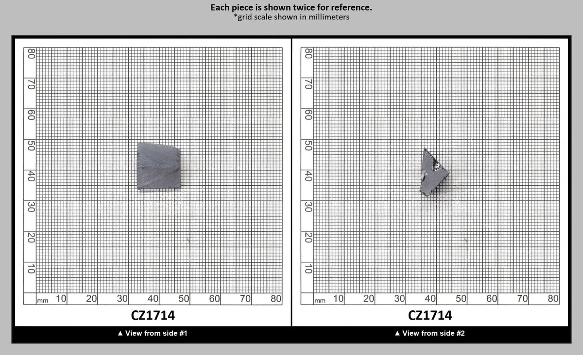 Ocean Grey Diamond Cubic Zirconia Faceting Rough for Gem Cutting - Various Sizes : CZ1714