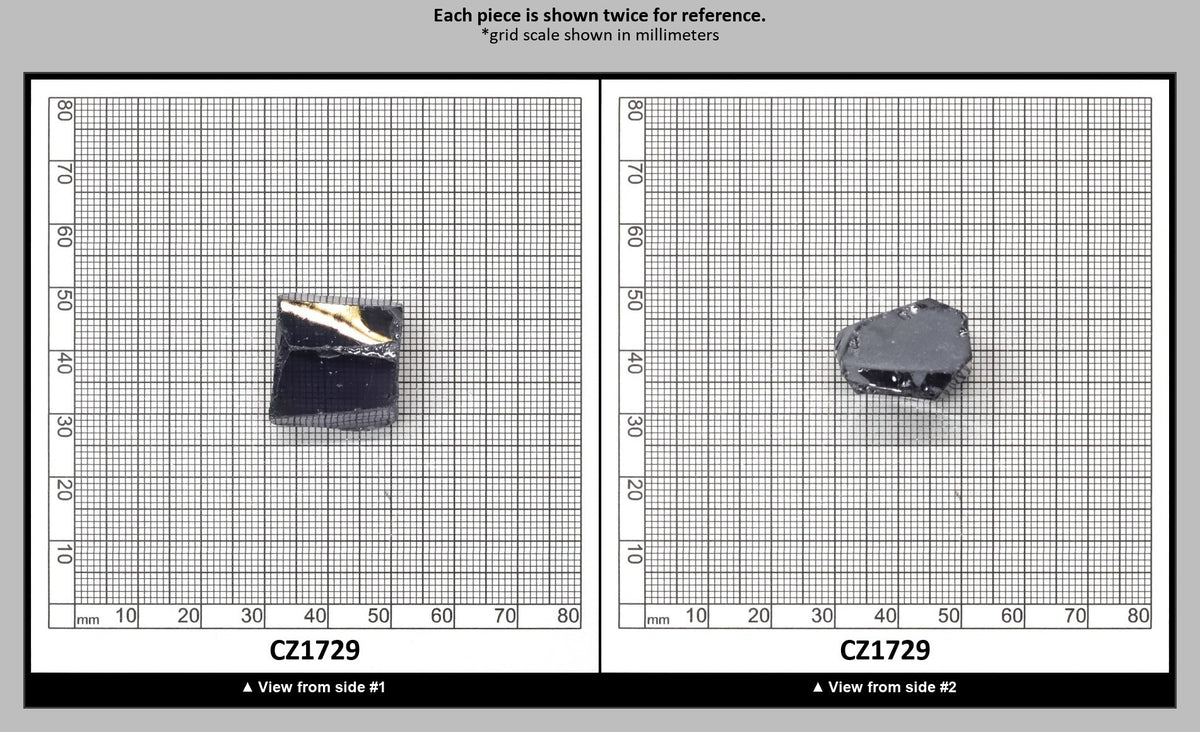 Ocean Grey Diamond Cubic Zirconia Faceting Rough for Gem Cutting - Various Sizes : CZ1729