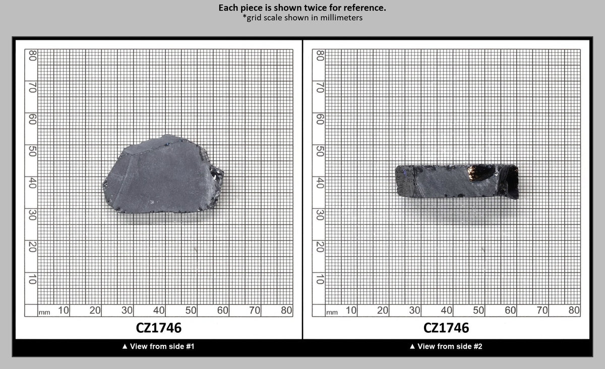 Ocean Grey Diamond Cubic Zirconia Faceting Rough for Gem Cutting - Various Sizes : CZ1746