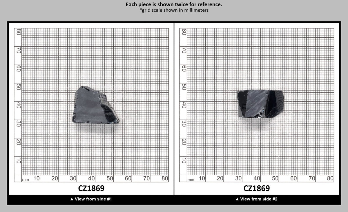 Blue Sapphire Cubic Zirconia Faceting Rough for Gem Cutting - Various Sizes : CZ1869