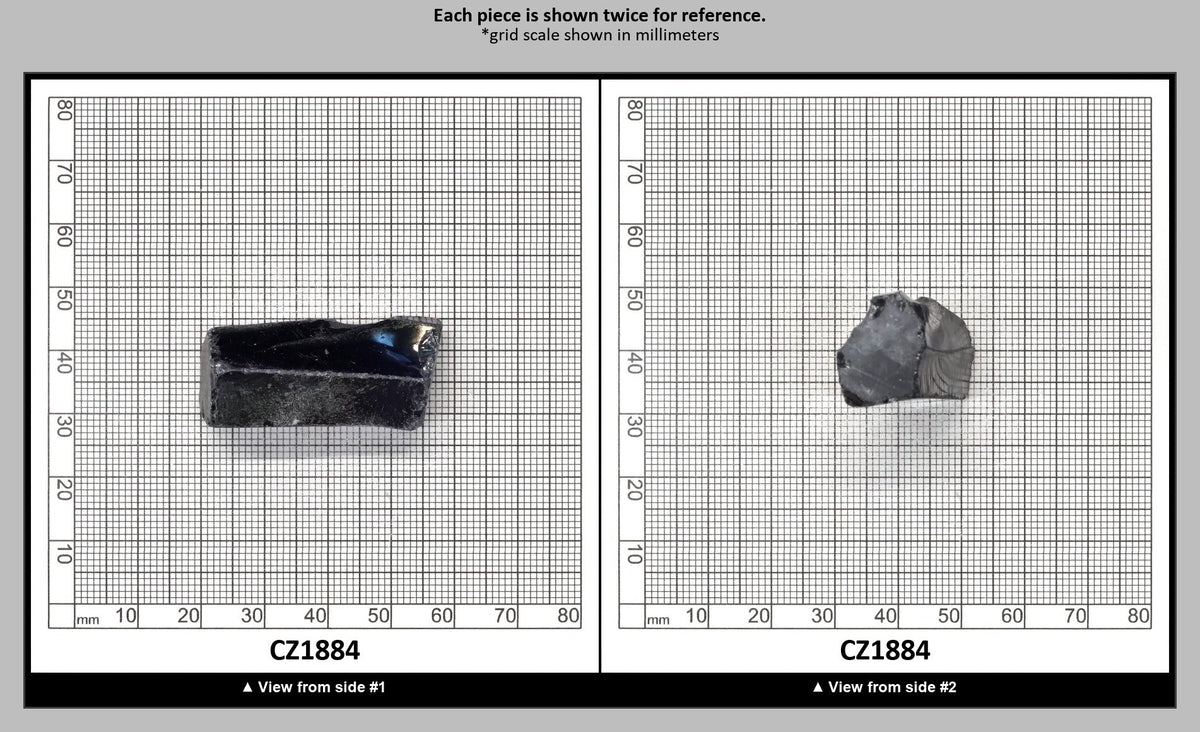 Blue Sapphire Cubic Zirconia Faceting Rough for Gem Cutting - Various Sizes : CZ1884