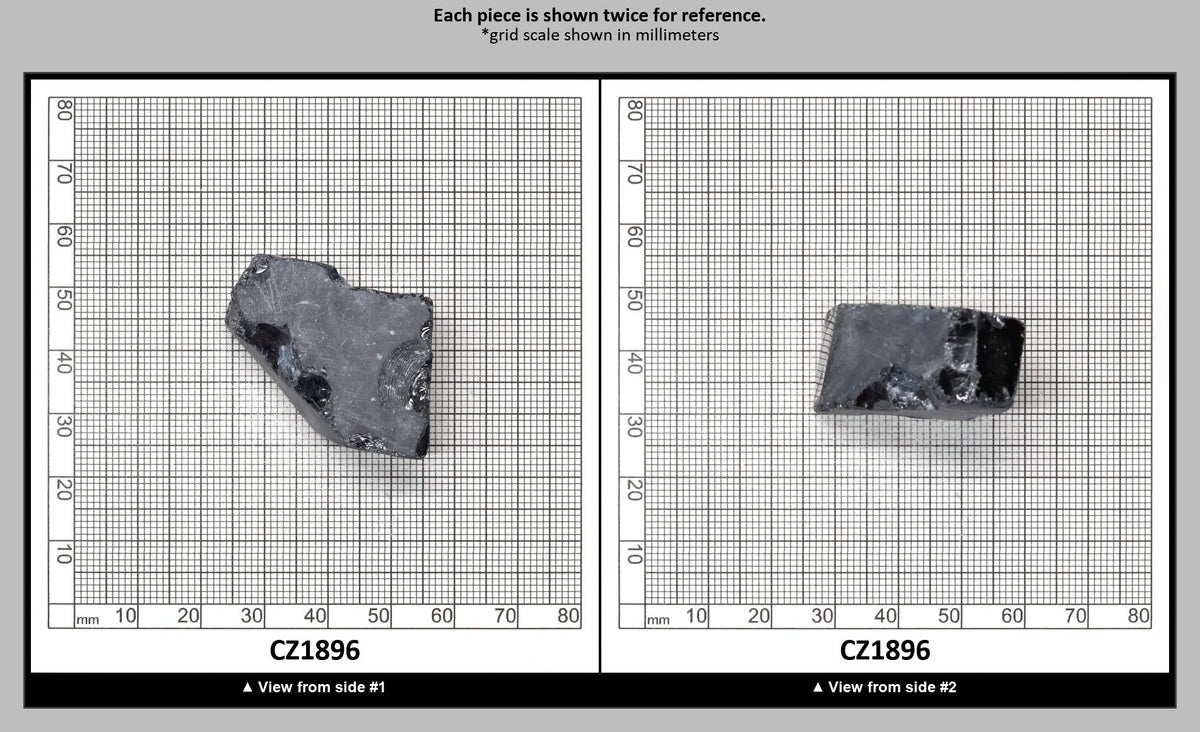 Blue Sapphire Cubic Zirconia Faceting Rough for Gem Cutting - Various Sizes : CZ1896